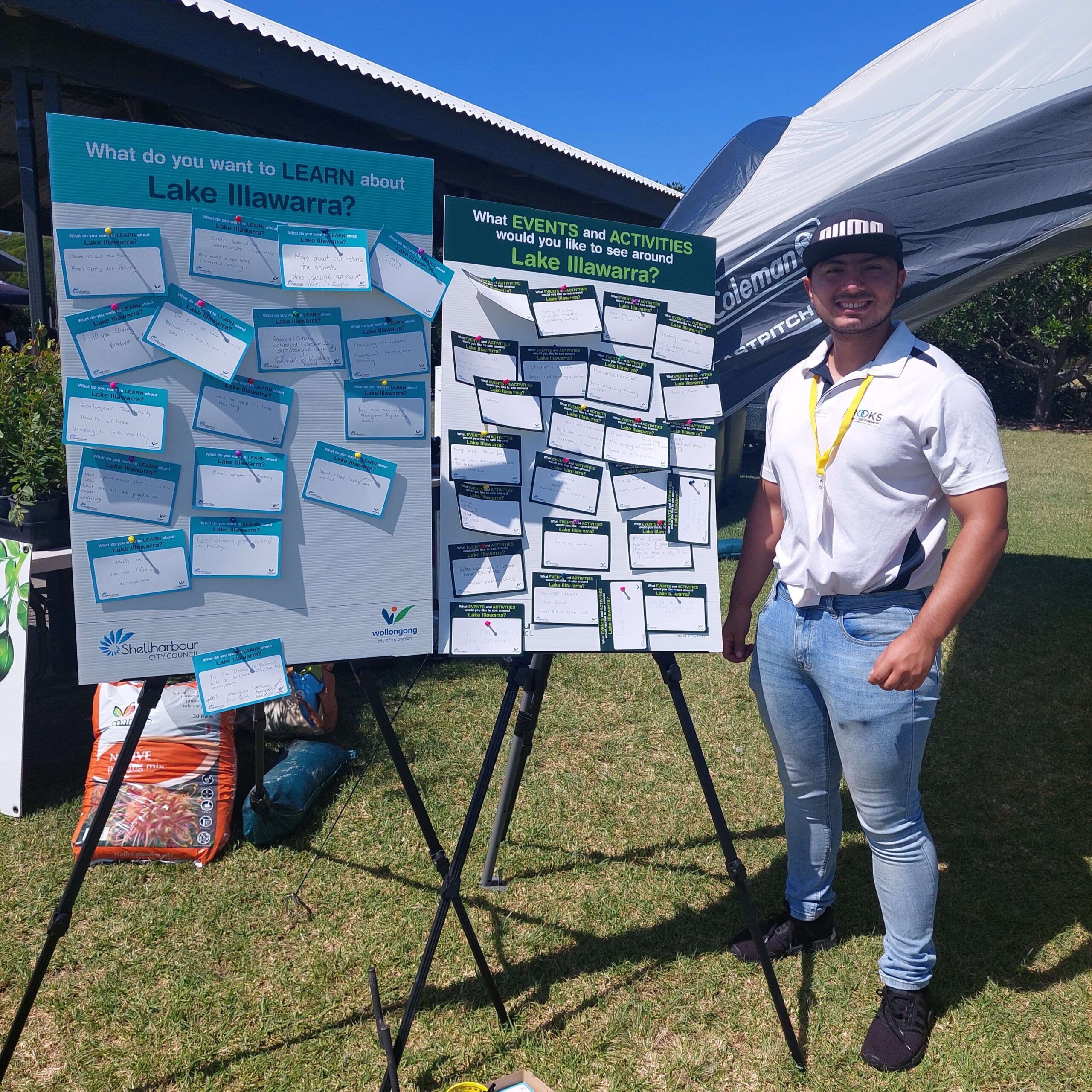 Community Engagement Officer at the Shellharbour Rock Festival